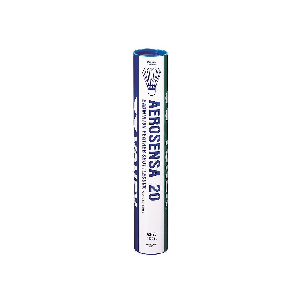 Yonex Aero Sensa-20 Goose Feather Badminton Shuttlecocks | 12 Pack