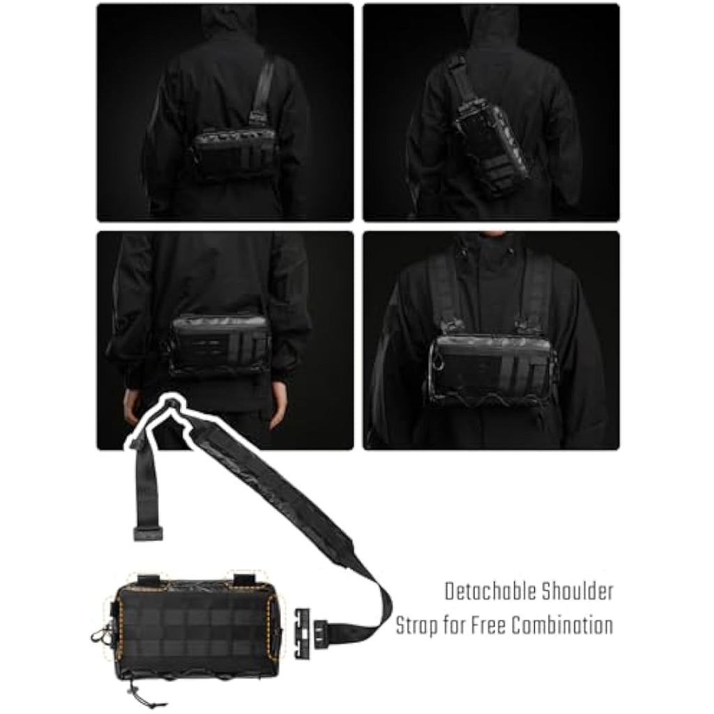 Tactical Geek Cache L3 EDC Sling Bag – Lightweight Nylon Crossbody Daypack