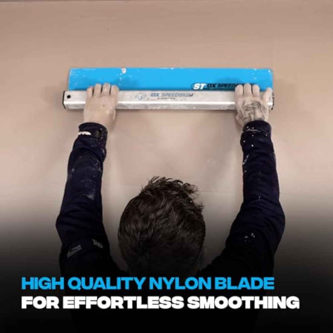 OX Speedskim ST 600mm Semi Flexible Plastering Rule - Professional Tool