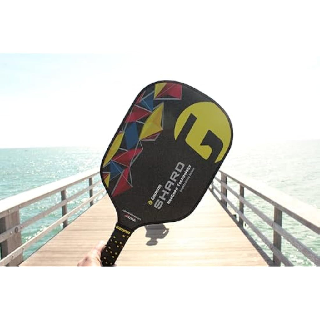 Gamma Legend NeuCore Pickleball Paddle | Composite Fiberglass – White