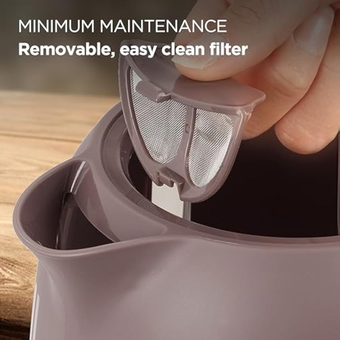 Kenwood Dusk Electric Kettle | 1.7L Fast Boil – Twilight Purple