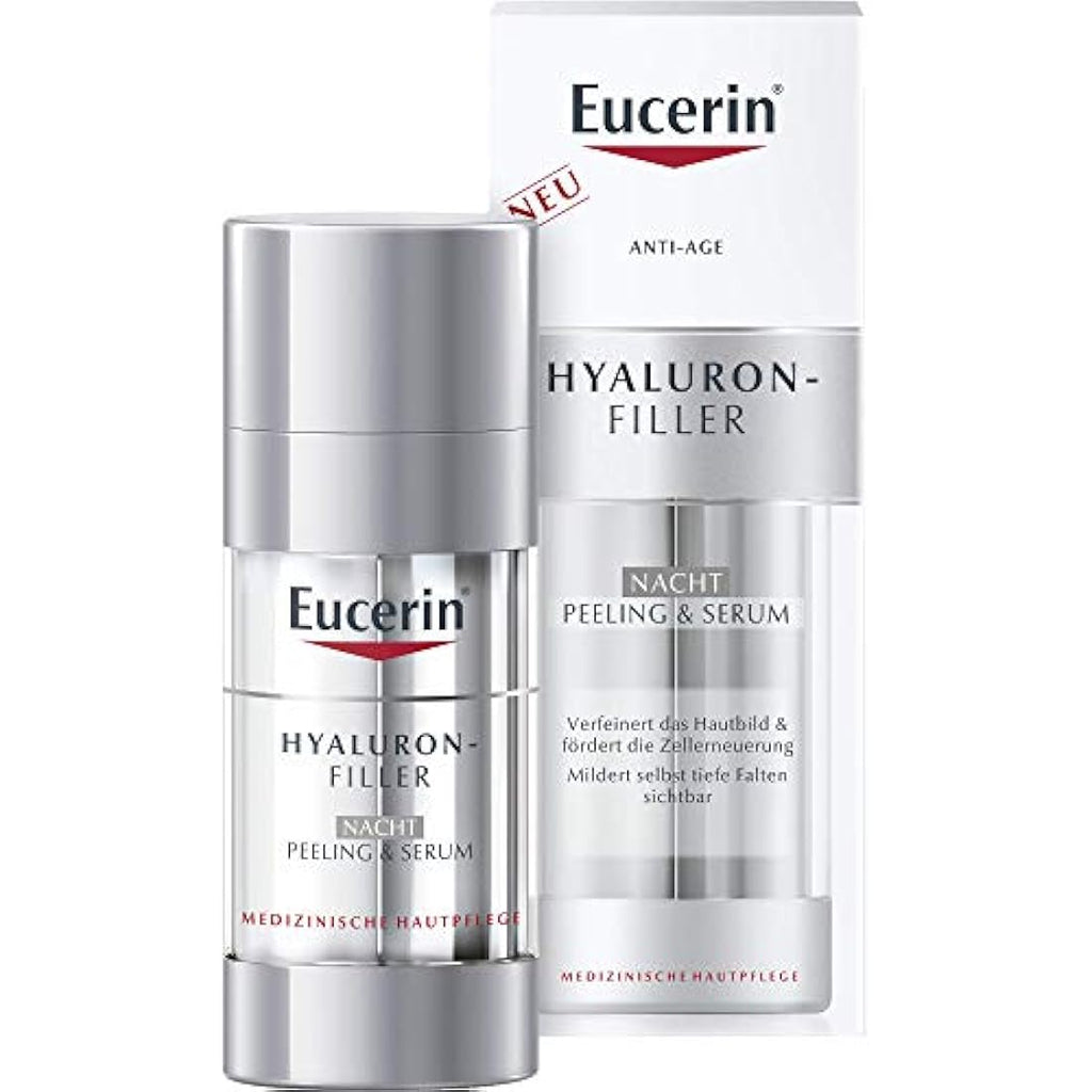 Eucerin Hyaluronic Filler Night Exfoliating Serum – Anti-Age Treatment