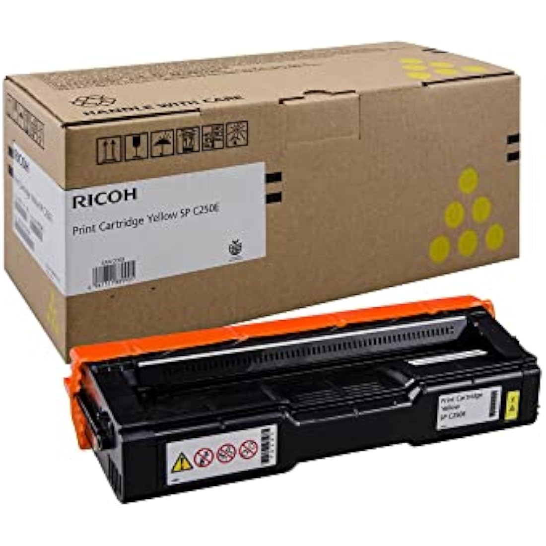 Ricoh 407546 Yellow Laser Toner Cartridge for SPC252E | 1,600 Yield
