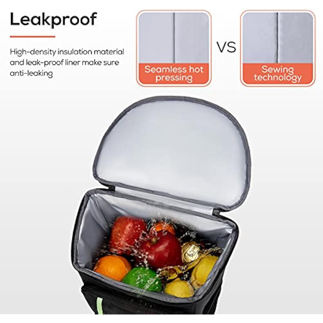 TOURIT 30-Can Insulated Cooler Backpack – Leak-Proof Lightweight Bag