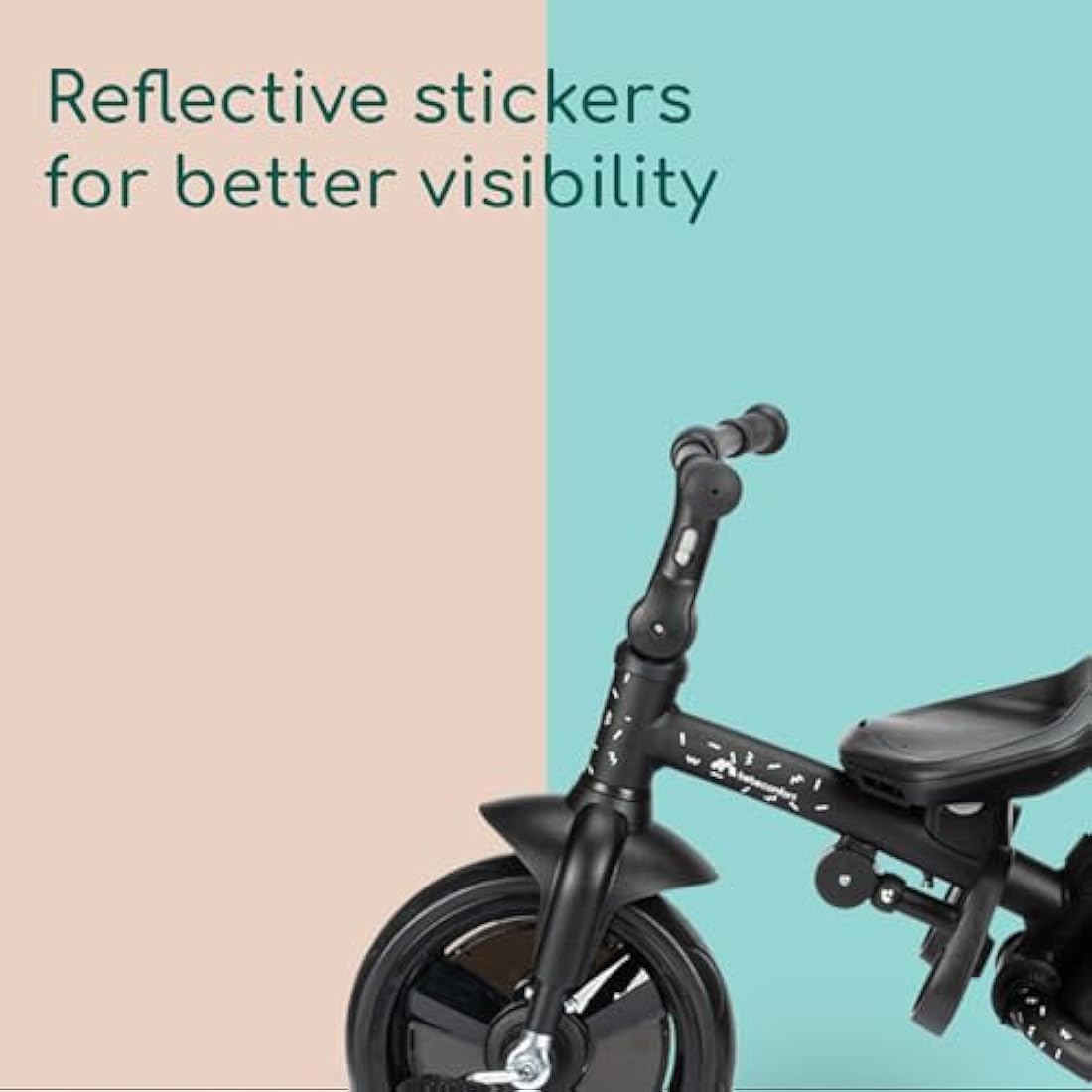 Bebeconfort Windy Baby Trike | Reversible Seat & Compact Fold - Grey