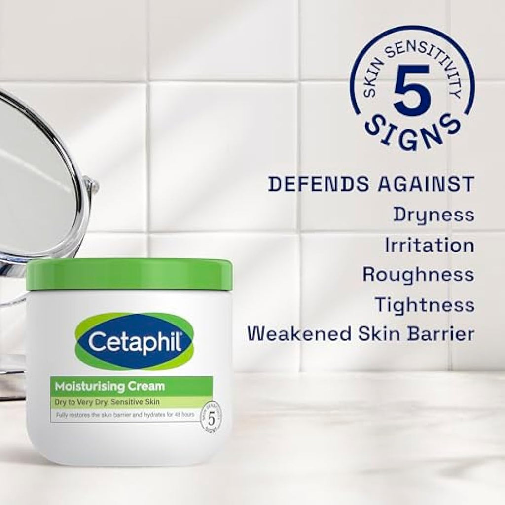 Cetaphil Body Moisturising Cream for Dry Sensitive Skin - 450g