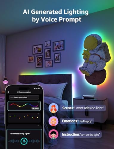 Lepro S1 AI Smart LED Strip Light | 10M Music Sync WiFi RGB Lights