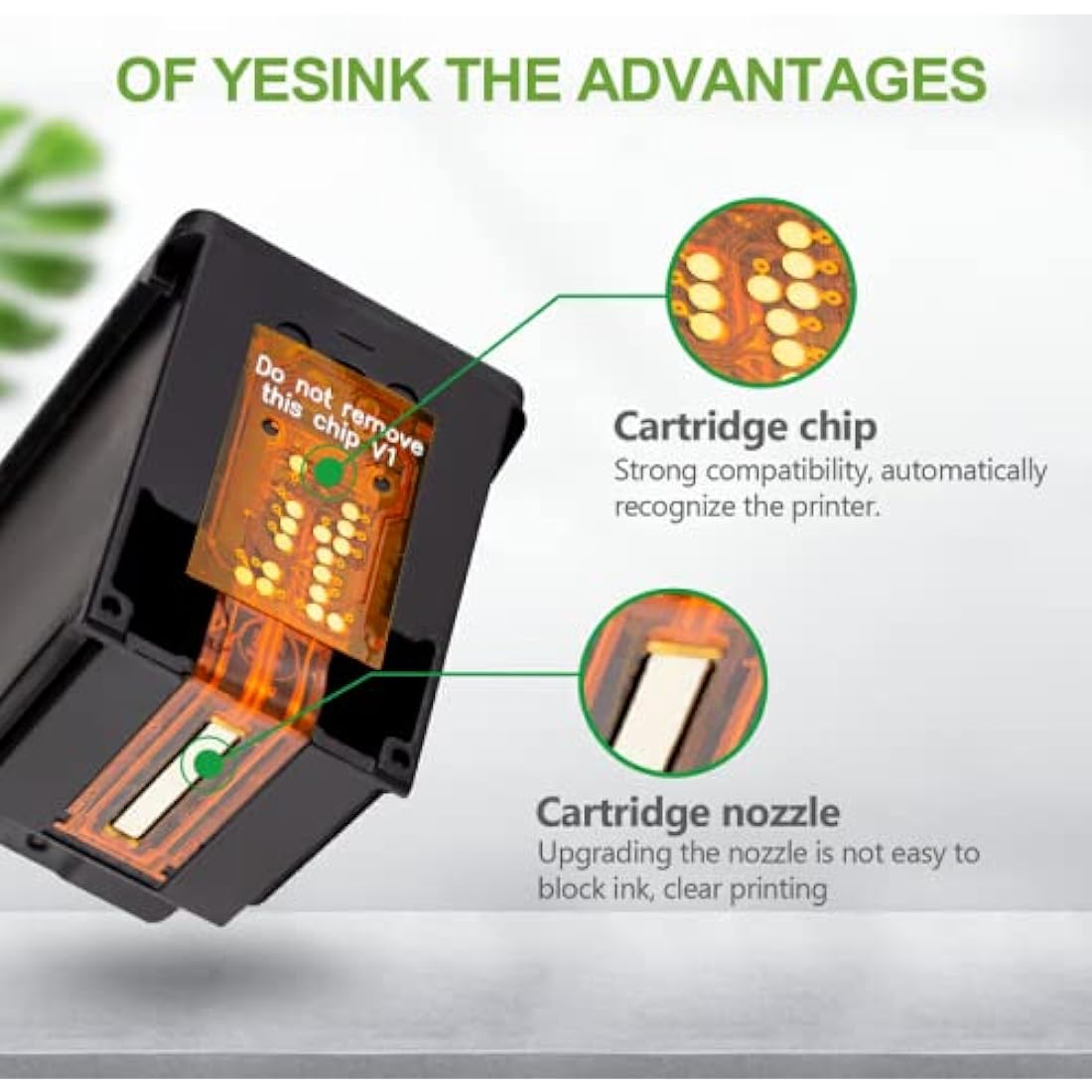 YesInk PG-560XL CL-561XL Ink Cartridges for Canon Pixma TS5350 TS7450