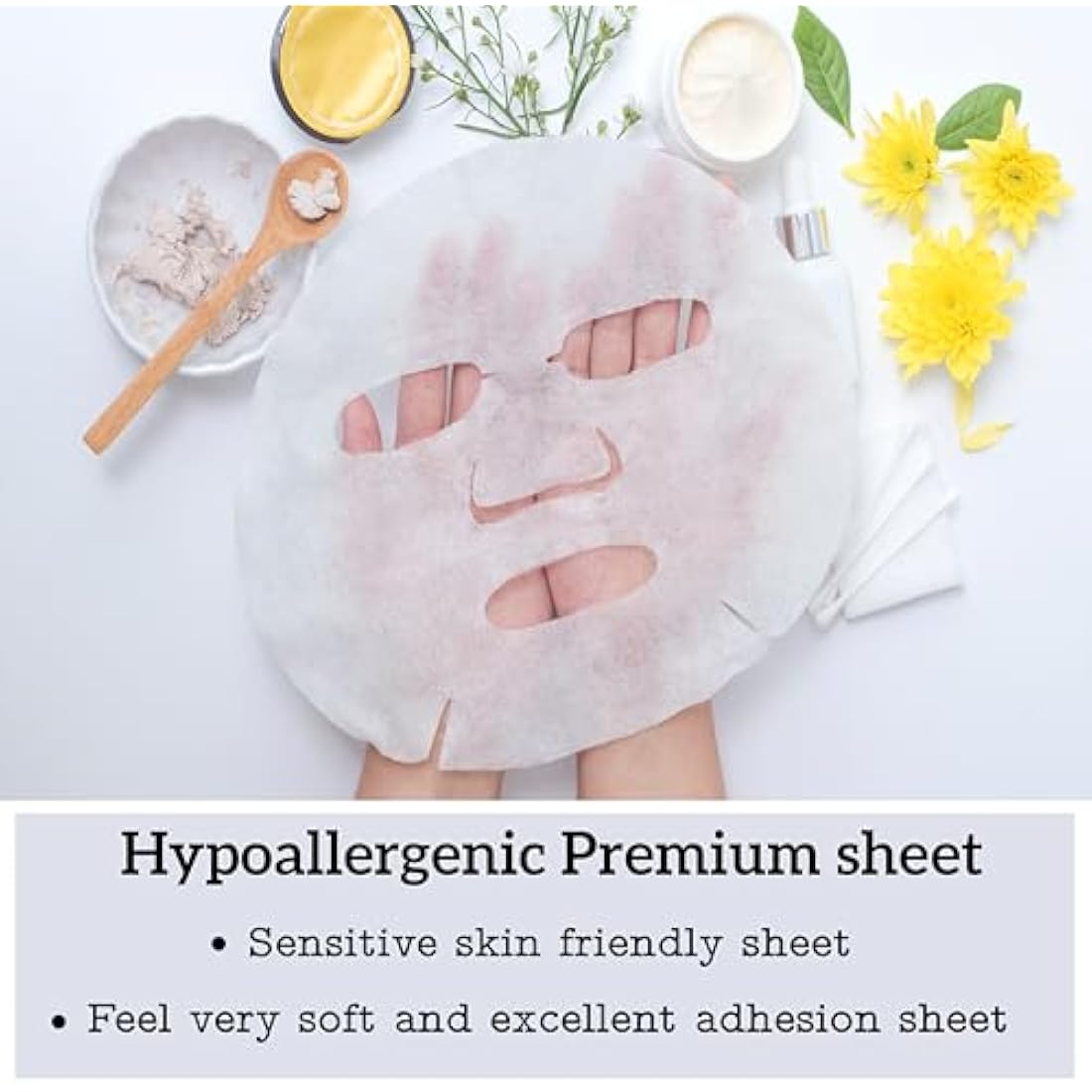 MEAROSA Vitamin C & Vegan Collagen Firming Facial Sheet Mask - 8 Pack