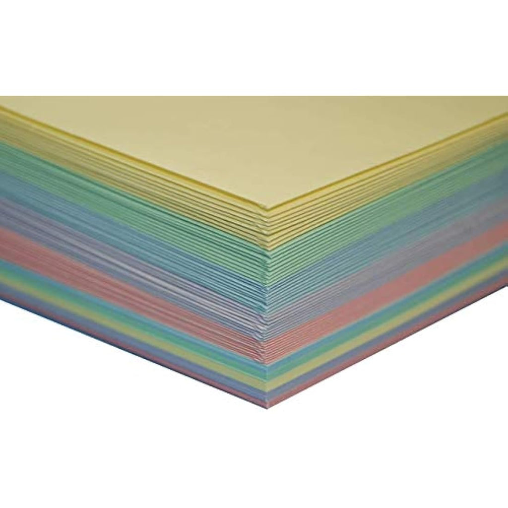Craft UK 5x5 Square Card and Envelope Pack of 50 – Mixed Pastels