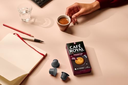 Café Royal Ristretto – 100 Nespresso Compatible Recycled Aluminum Pods
