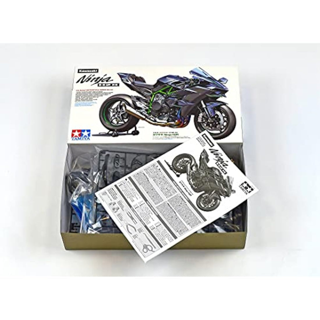 Tamiya Kawasaki Ninja H2R 1:12 Scale Plastic Motorcycle Model Kit