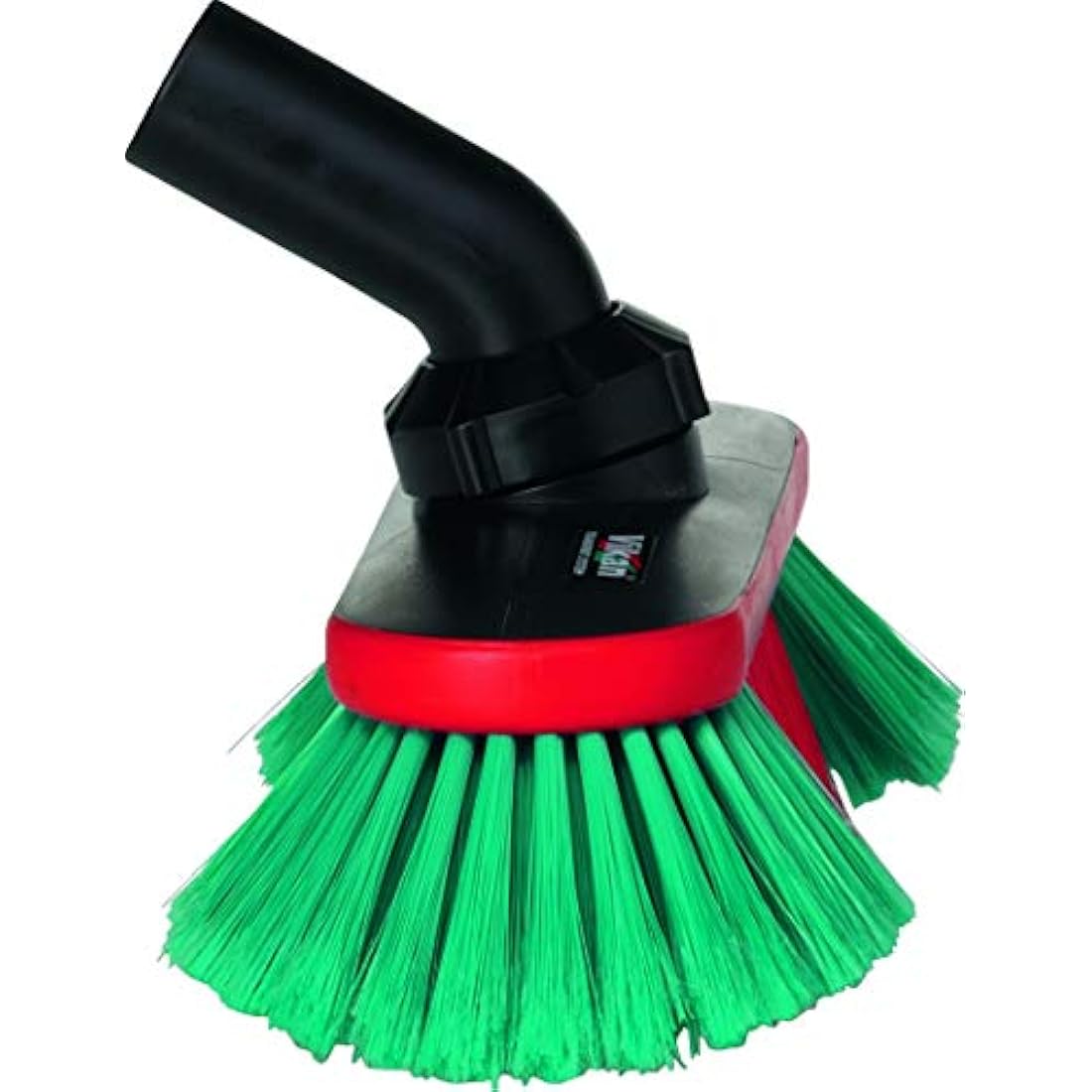 Vikan Waterfed Vehicle Brush – Soft Split Bristles, Angle Adjustable