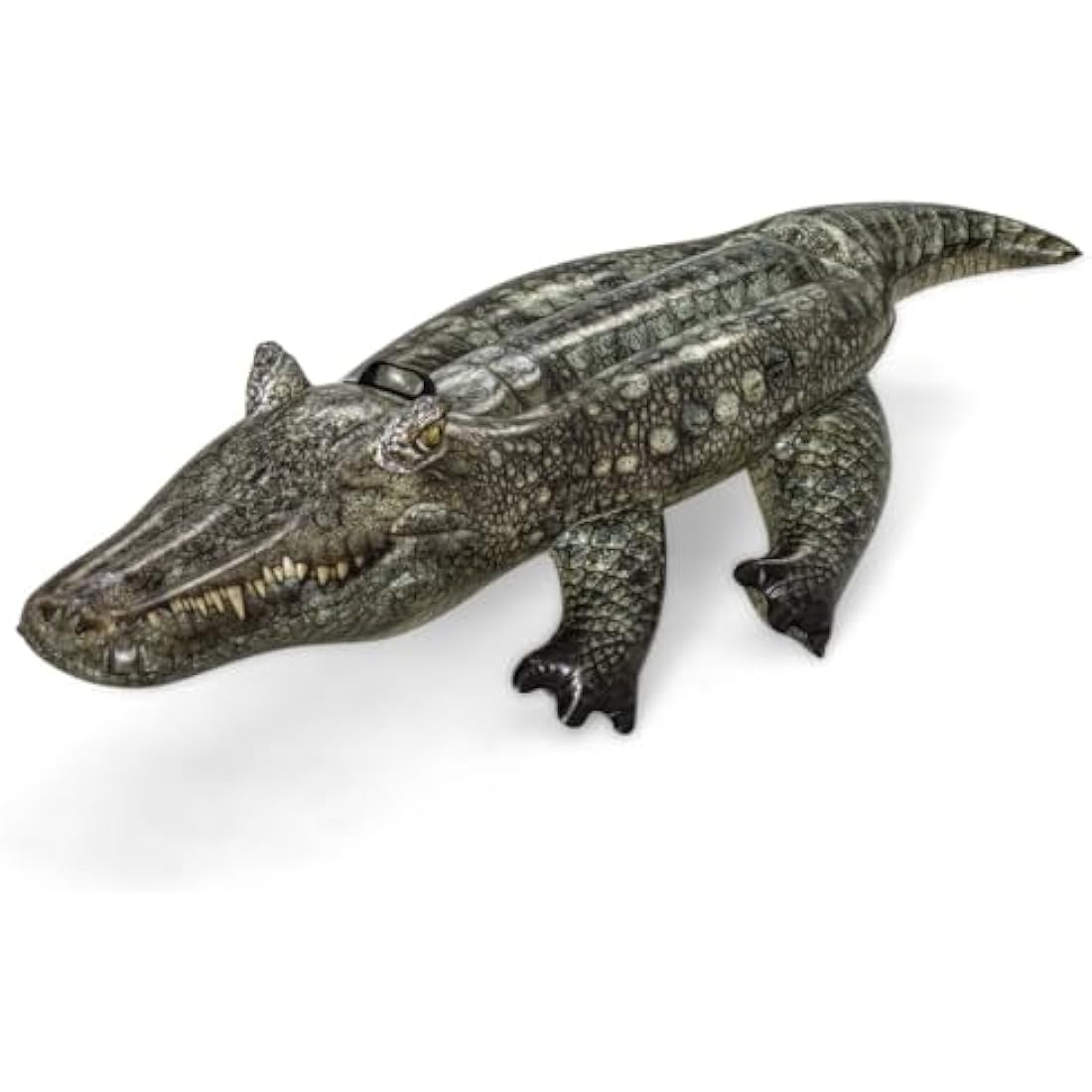 Crocodile Inflatable Pool Float - Kids Ride-On Water Toy