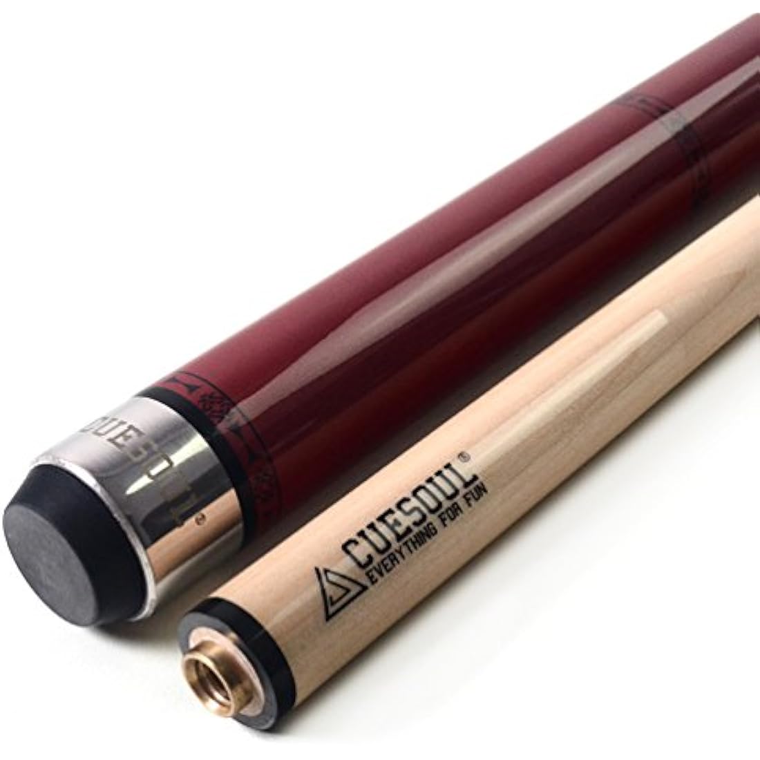 CUESOUL 58" 19oz Canadian Maple Pool Cue Stick | Quick-Release Joint