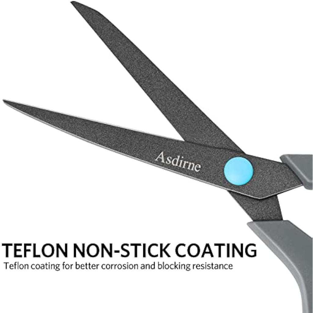 Asdirne Non-Stick Scissors Set – 4-Piece Stainless Steel Crafting Tools