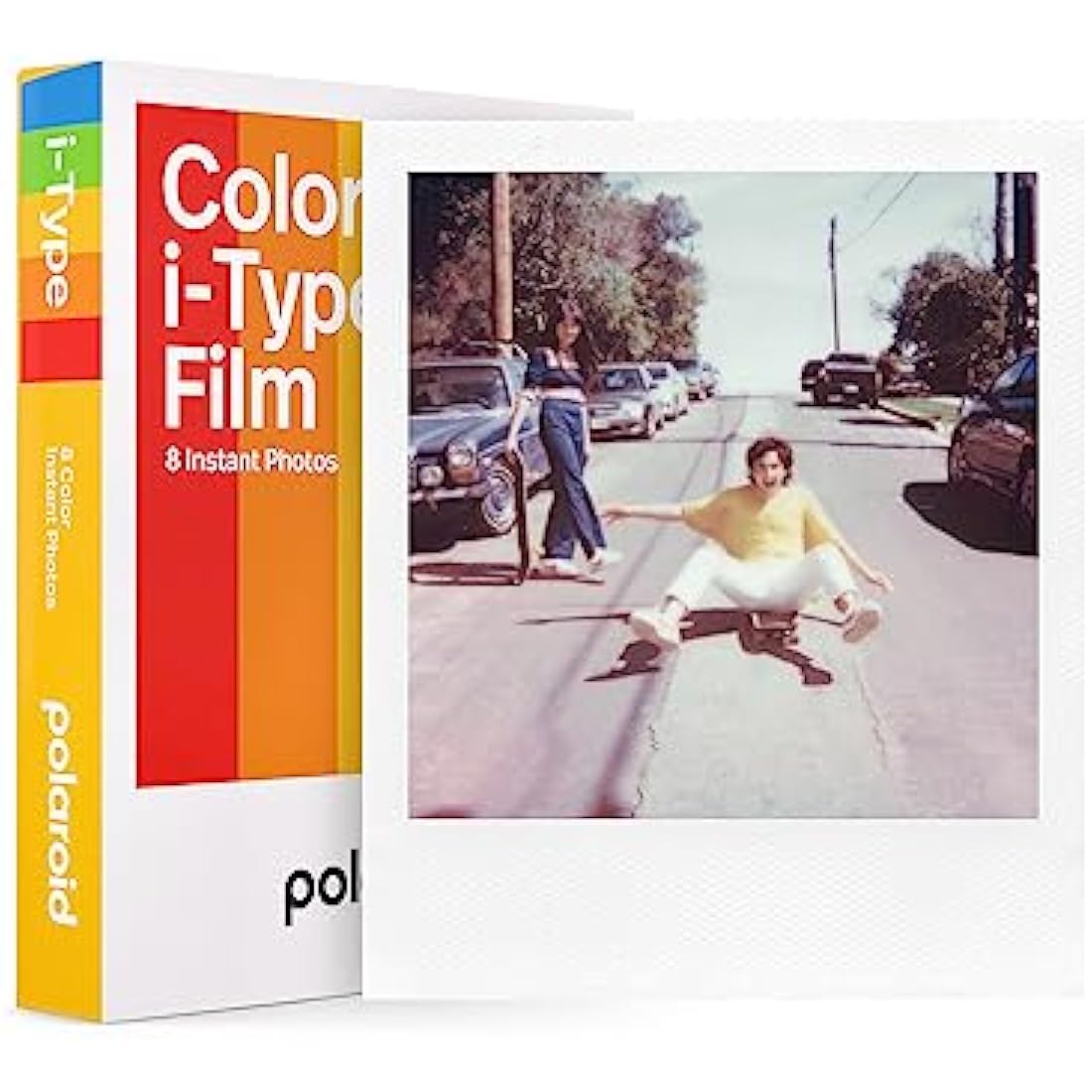 Polaroid Color Film for i-Type Cameras – 8 Instant Photos Pack