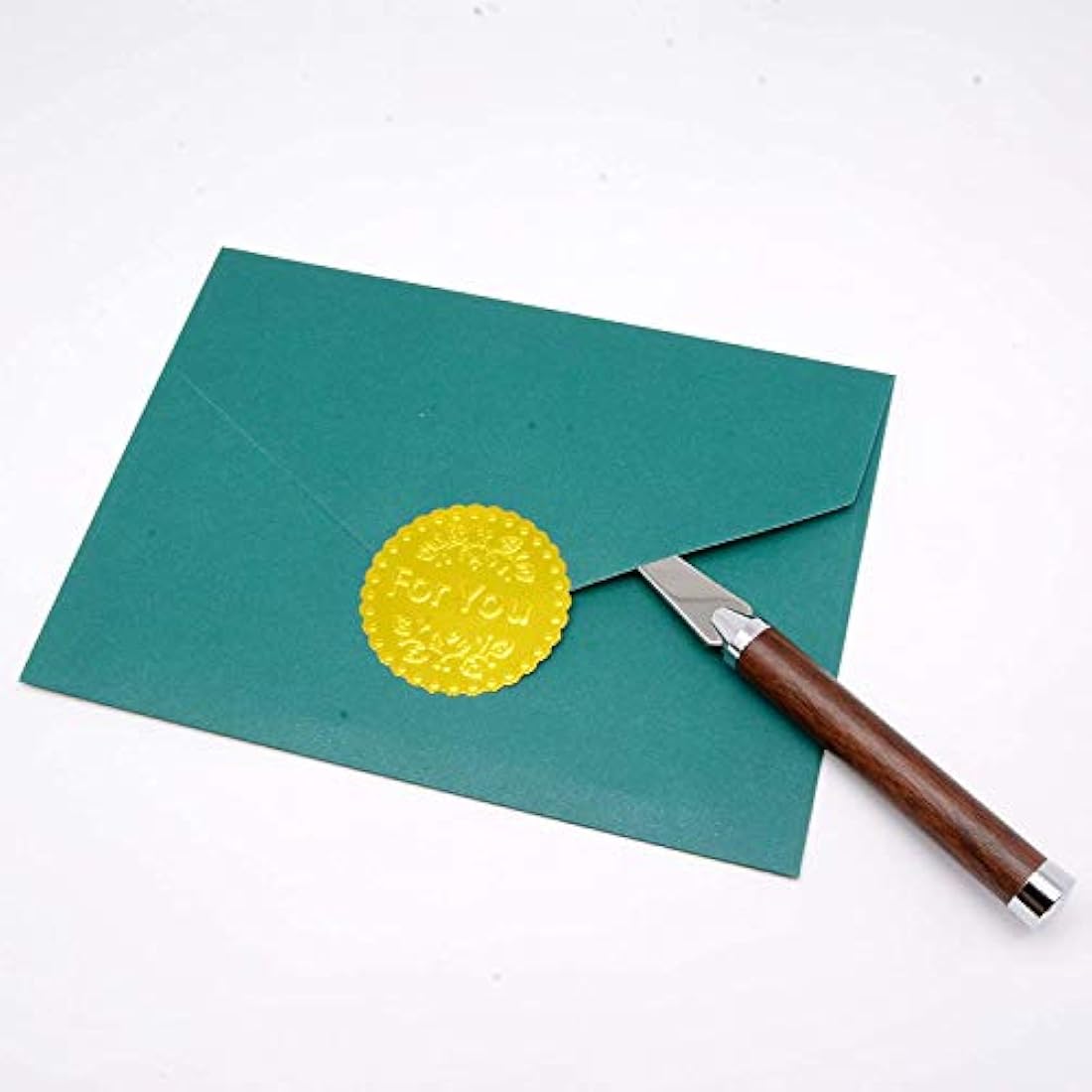 LACHIEVA LUX Walnut Rollerball Pen and Letter Opener Gift Set | TimberDuo