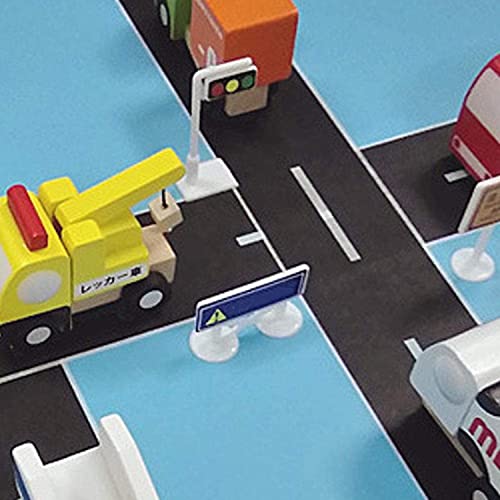 EPRHAY Black Road Tape for Toy Cars – 3 Rolls Washi Paper Race Track