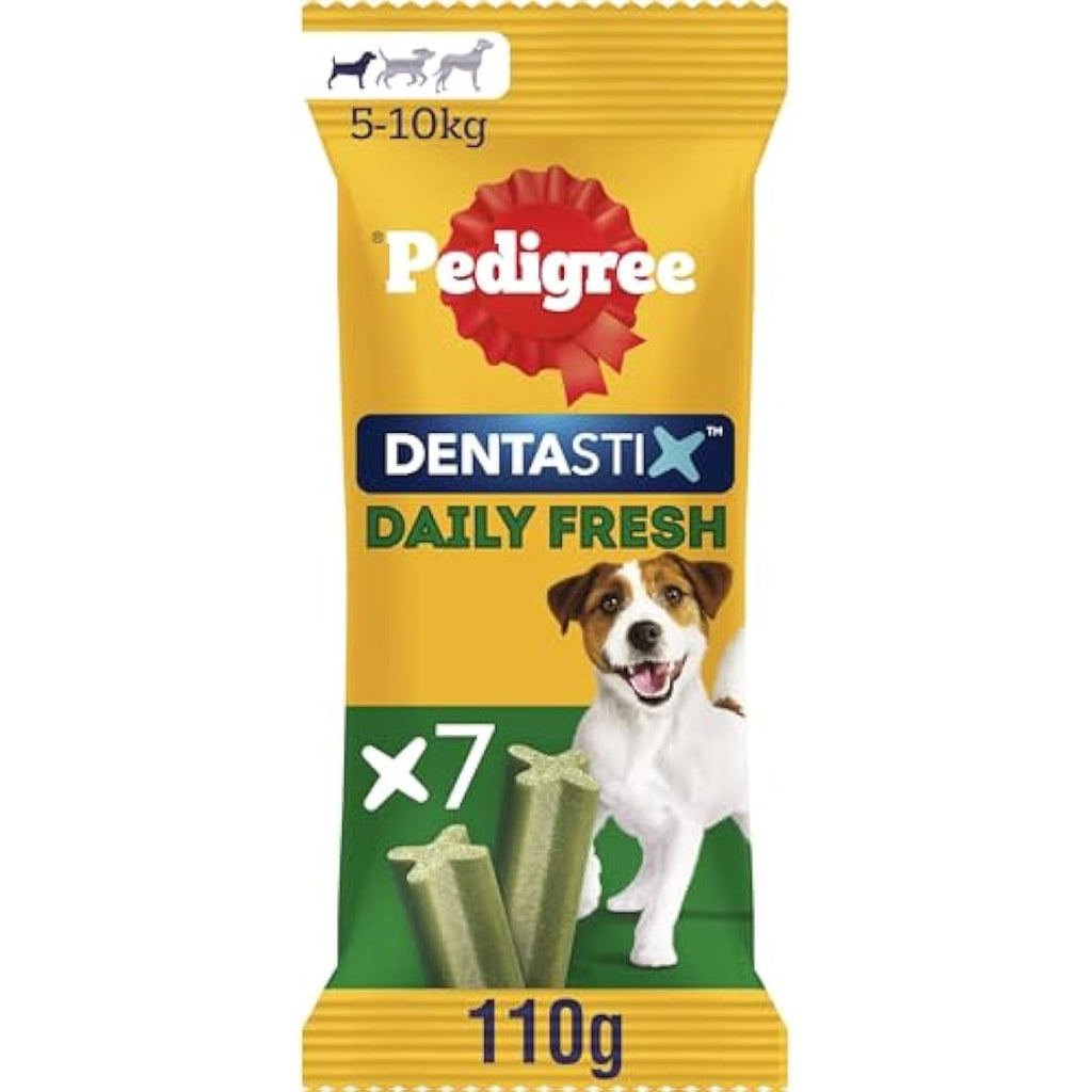 Pedigree Dentastix Fresh Small Dog Dental Chews - 70 Sticks (Pack of 10)