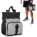 PGmoon Bouldering Chalk Bucket | Magnetic Sealing Climbing Bag with Pockets