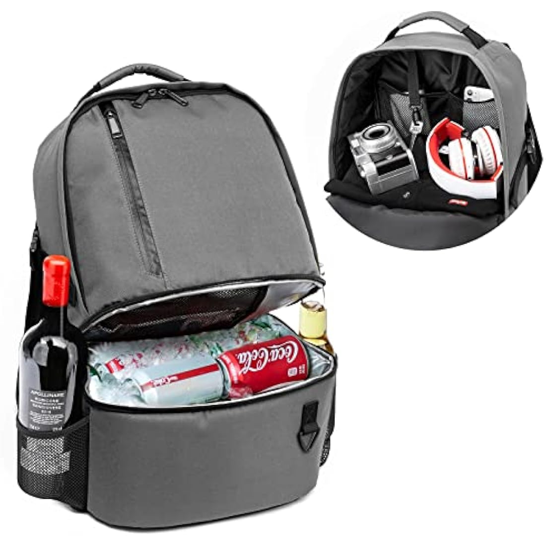 TUGUAN 28L Insulated Cooler Backpack – Leakproof Double Deck Picnic Bag