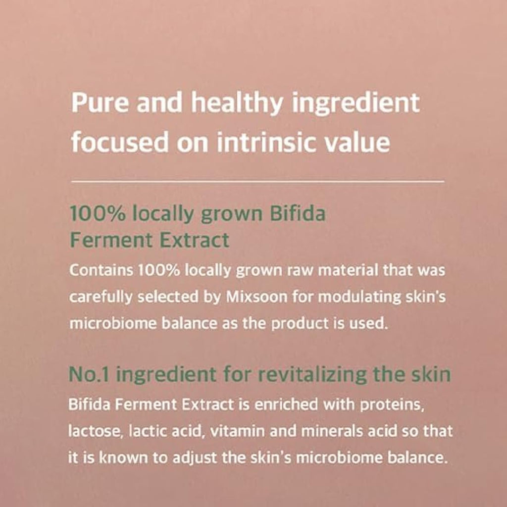 mixsoon Bifida Ferment Essence 100ml | Hydrating Probiotic Skin Repair