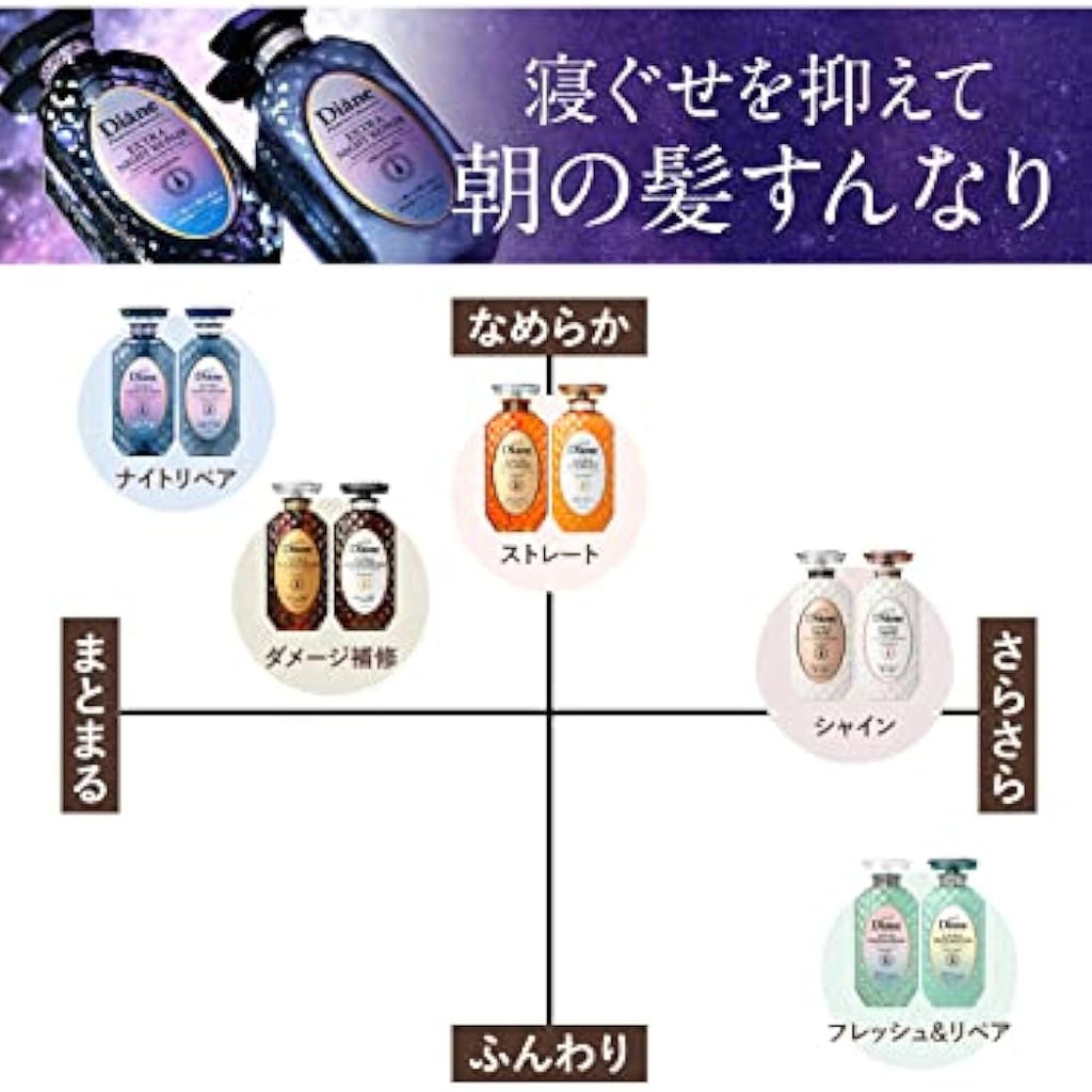 Moist Diane Extra Night Repair Hair Treatment Refill - 330ml