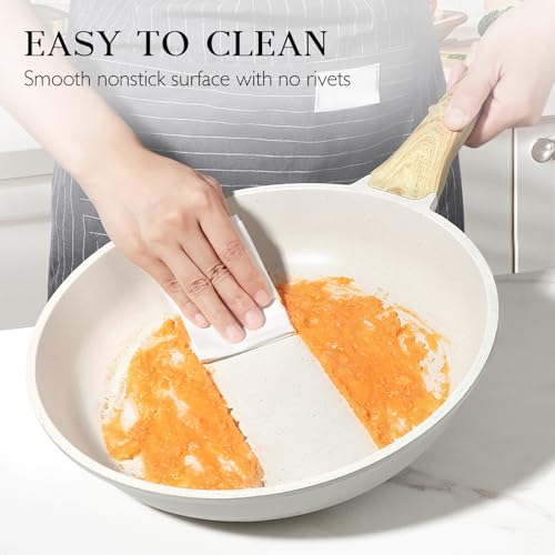 GiPP 3-Piece Granite Nonstick Frying Pan Set – Induction Compatible