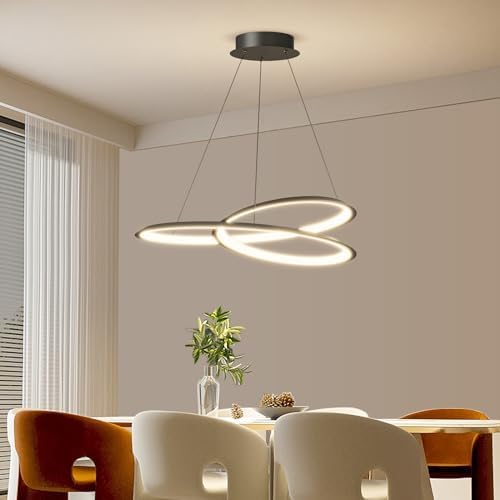 Modern LED Chandelier – Dimmable Kitchen Island Pendant Light
