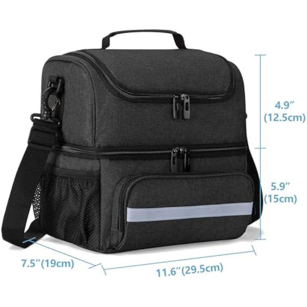 CURMIO Double Layer Medical Storage Bag | Portable First Aid Organizer