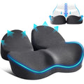 SKYNY Memory Foam Seat Cushion – Ergonomic Office Chair Pad for Tailbone Pain