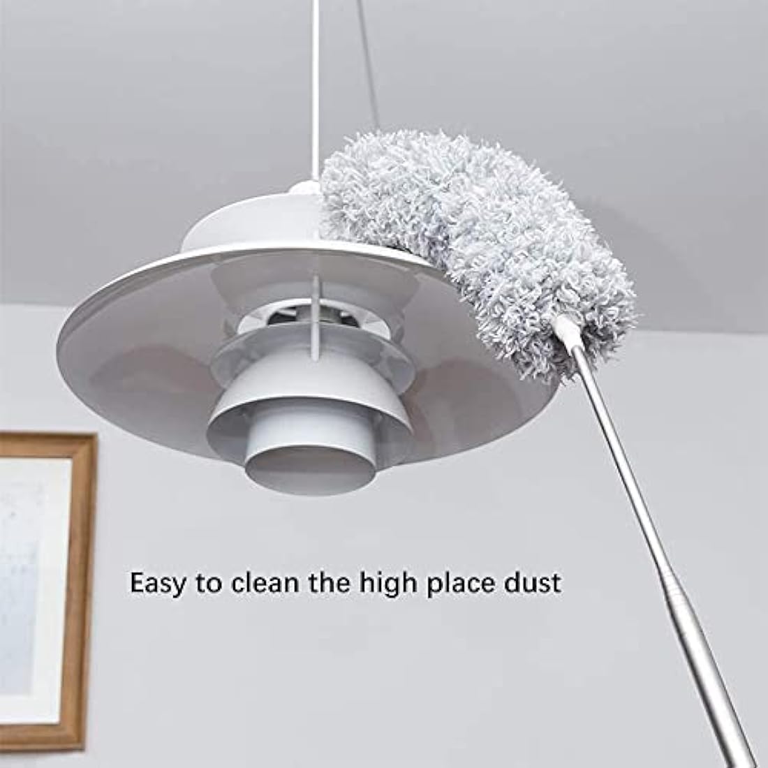 Microfiber Feather Duster – 100" Extendable Telescopic Pole