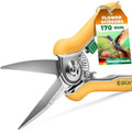 GRÜNTEK Colibri Flower Snips – 170mm Stainless Steel Bypass Pruner