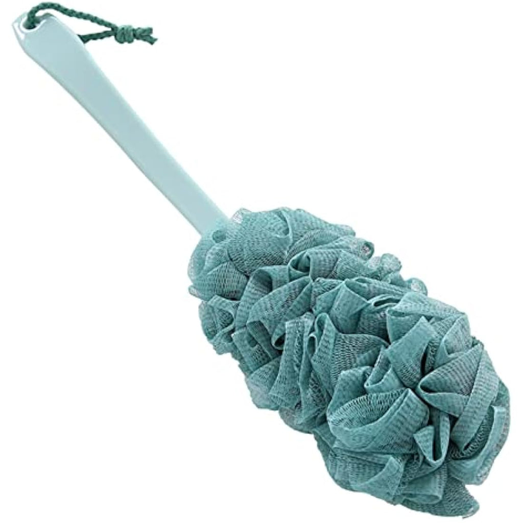 2-Pack Long Handle Back Scrubber - Exfoliating Loofah Brush