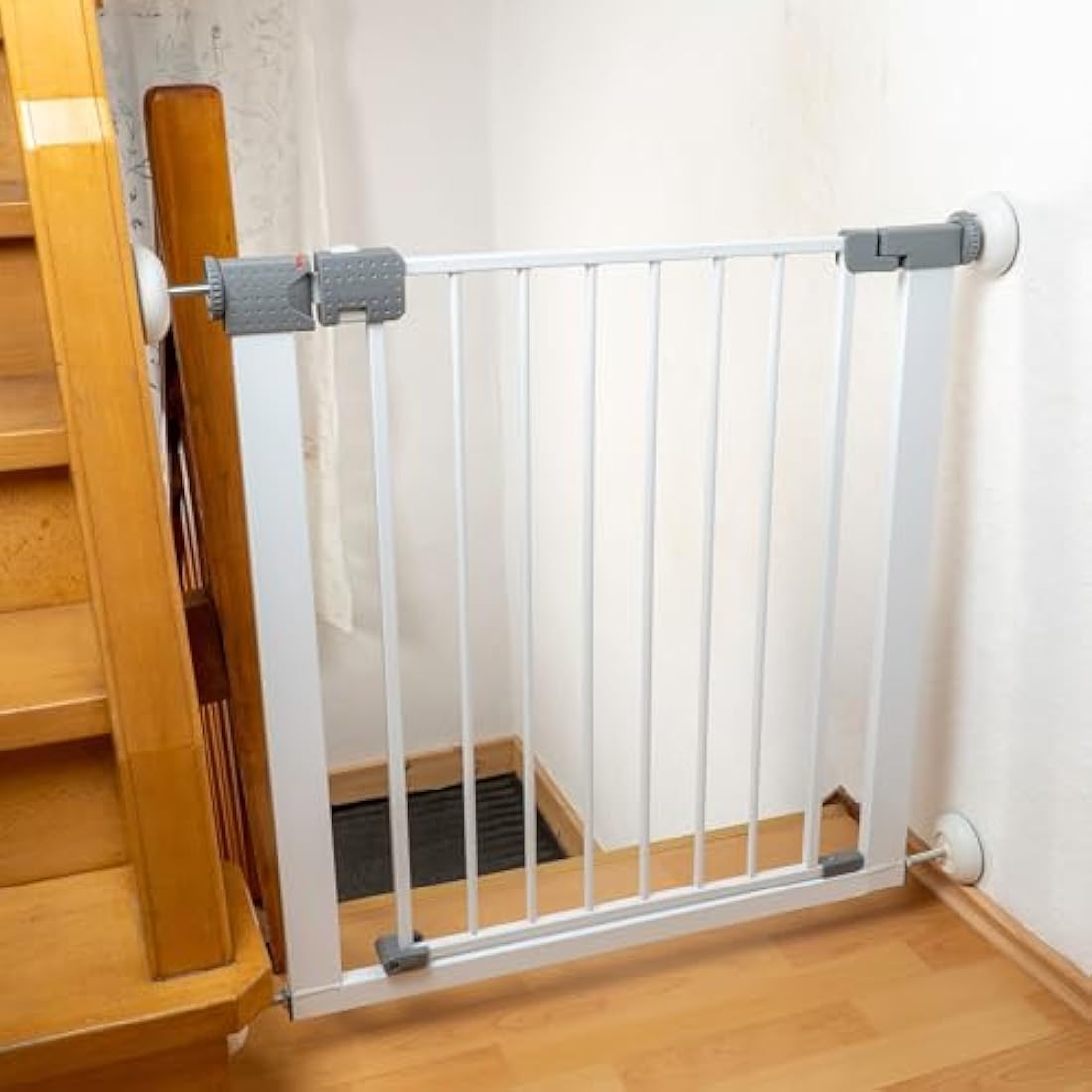 Baby Gate Wall Protector Pads – 4-Pack Anti-Slip Silicone