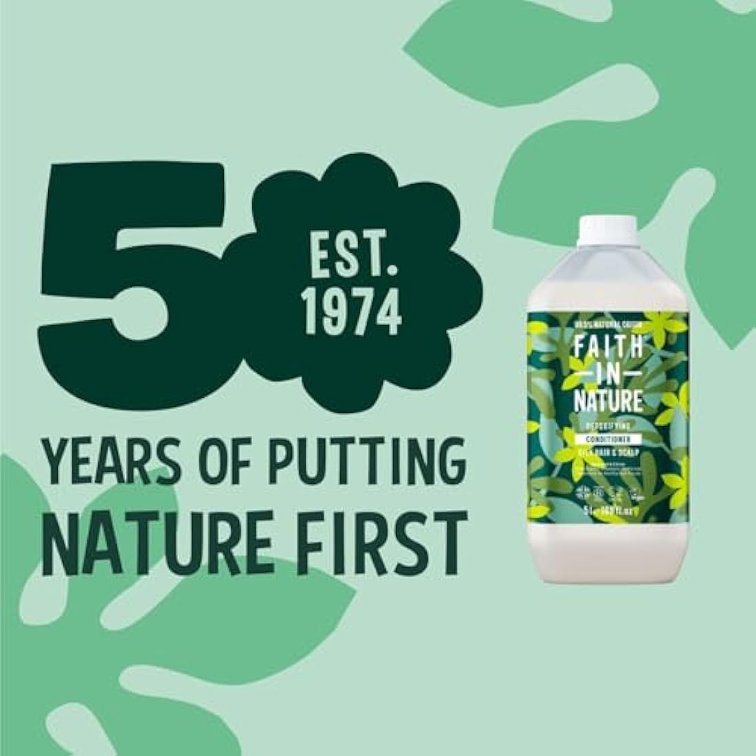 Faith In Nature Seaweed & Citrus Conditioner | Oily Hair | 5L Refill Pack