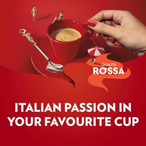 Lavazza Qualita Rossa Coffee Beans – Italian Espresso Blend – 3 x 1kg