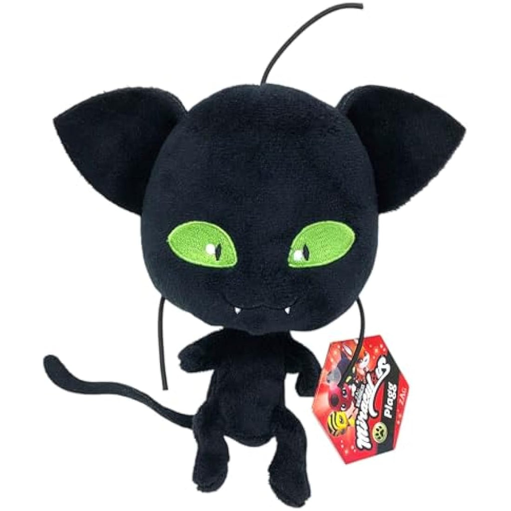 Miraculous Kwami Plagg Plush Toy – 15cm Super Soft Stuffed Cat Toy