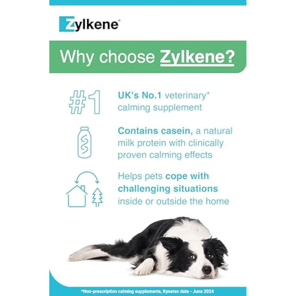 Zylkene Calming Supplement for Medium Dogs 225mg - 20 Capsules