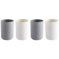 Alipis 4-Piece Toothbrush Cup Set – 300ML Plastic Bathroom Tumblers