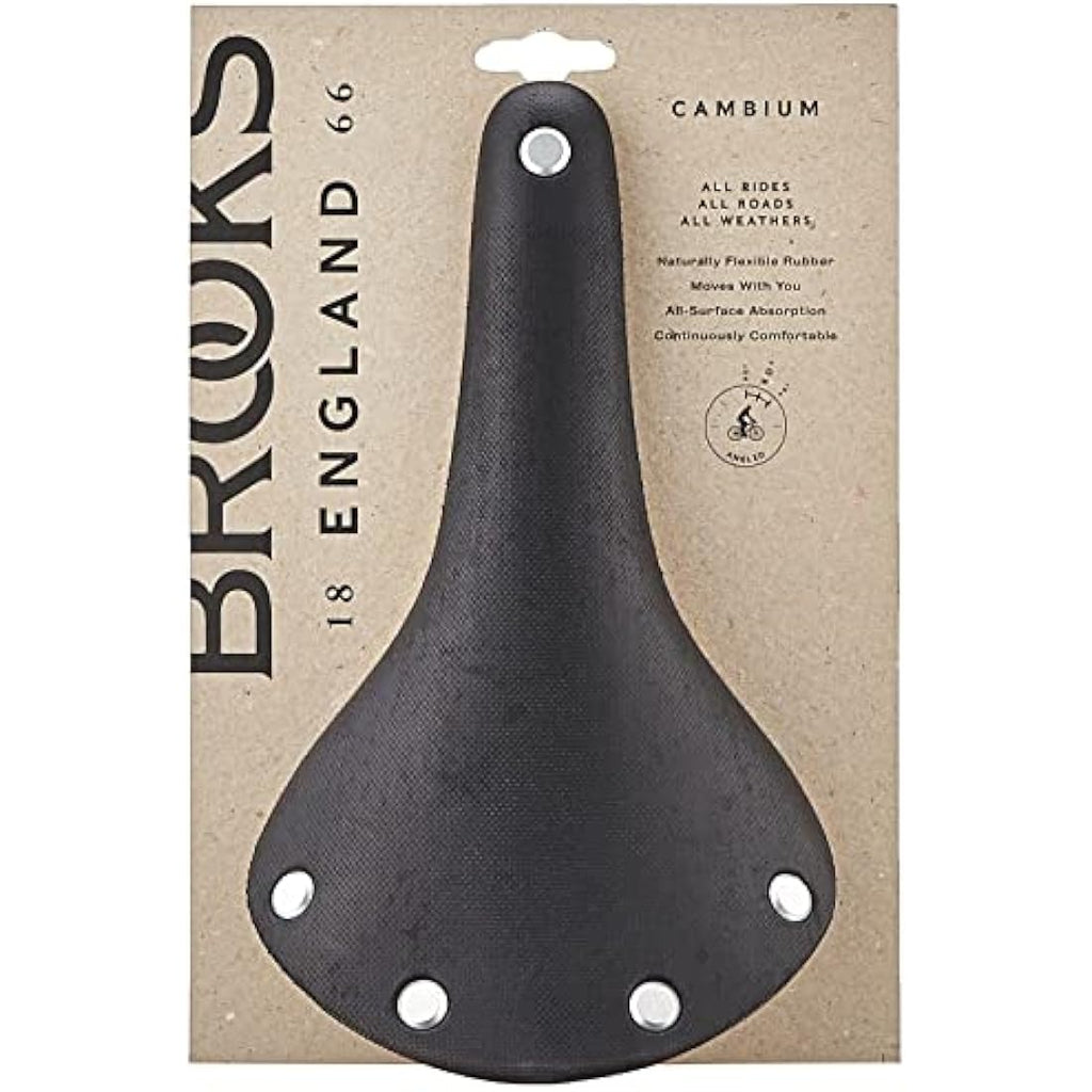 Brooks England C17 Cambium Bike Saddle – Comfortable Road Cycling Seat