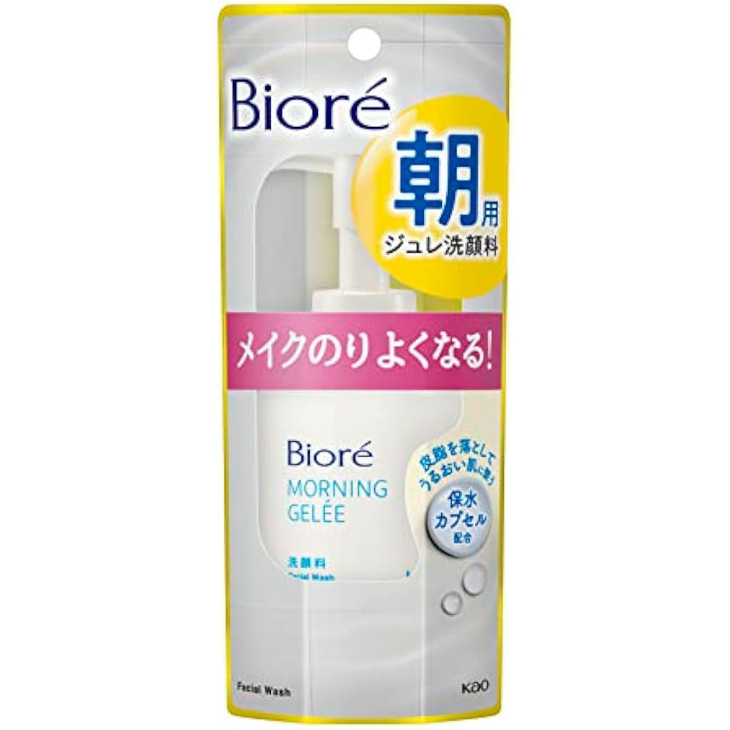 Biore Morning Gelee Facial Wash – Gentle Daily Gel Cleanser - 100ml