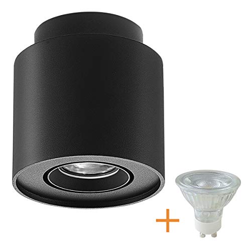 Budbuddy 6W+5W LED Ceiling Spotlight – GU10 Aluminum Surface Downlight