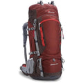 MOUNTAINTOP 80L Hiking Backpack – Waterproof Nylon Trekking Rucksack