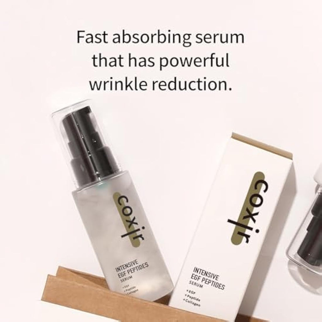 Coxir Intensive EGF Peptide Serum – Anti-Aging Face Skin Repair, 50ml