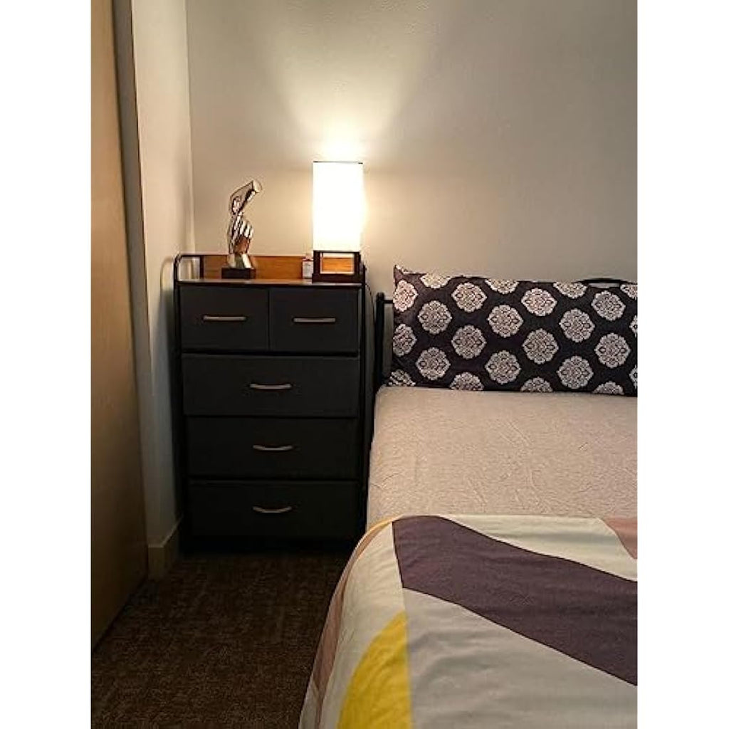 YITAHOME 5-Drawer Fabric Dresser | Metal Frame Storage Organizer