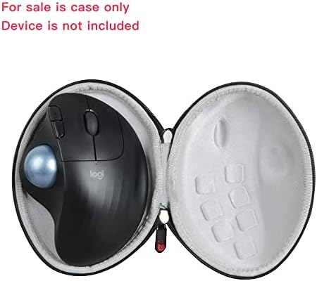 Hermitshell Hard Travel Case for Logitech Ergo M575 Trackball Mouse | Black