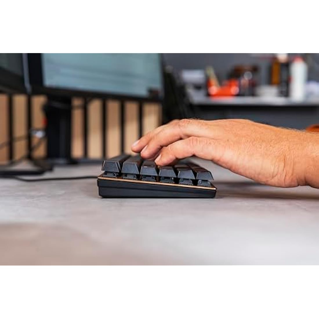 CHERRY KC 200 MX Mechanical Office Keyboard | MX2A Brown Switches