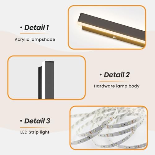 Mikeru 180CM Outdoor Wall Sconce | 60W Linear IP65 LED Garden Light